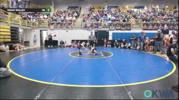 55 lbs Consi Of 8 #2 - Huxley Sullivan, Blackwell Wrestling Club vs Grant Mullen, Perry Wrestling Academy