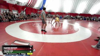 190 lbs Semis & Wb (16 Team) - Triton Cox, Albert Lea vs Hunter Romano, IL Top Dawgs NAVY
