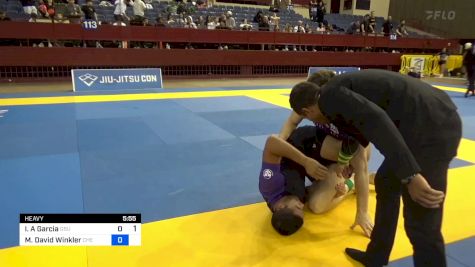 Isaiah A Garcia vs Michael David Winkler 2024 Pan IBJJF Jiu-Jitsu No-Gi Championship