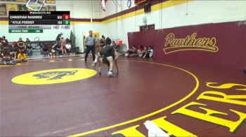 157 lbs Cons. Round 1 - Kyle Foerst, Cuesta College vs Christian Ramirez, Modesto Junior College