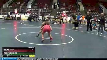 70 lbs Round 3 (4 Team) - Micah Stith, Midwest Xtreme Wrestling vs Thomas Block, MI Pitbulls