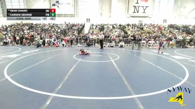 61 lbs Cons. Semi - Carson George, Pioneer Youth Wrestling vs Dean Chiaro, Journeymen Wrestling Club