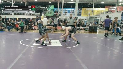 140 lbs Rr Rnd 1 - Brody Shaffer, Superior Wrestling - HSC vs Giovanni Gutierrez, Dark Horse Black - HSC