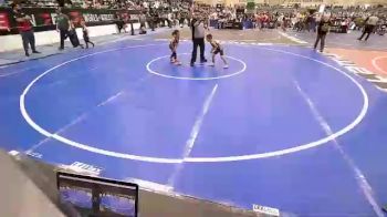 43 lbs Quarterfinal - Liam Pao, Miami Wrestling Club vs Javier Sanchez III, Top Dog Wrestling Club
