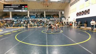 165 lbs Semifinal - Landon Fornstrom, Pinedale vs Isaiah Torres, Powell