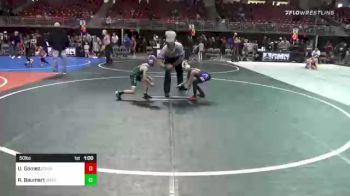 50 lbs Quarterfinal - Urijah Gomez, Pomona Elite vs Rex Baumert, Westside WC