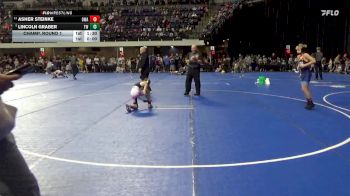 80 lbs Champ. Round 1 - Lincoln Graber, Thorn Wrestling vs Asher Steinke, Owatonna Wrestling Academy