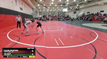 120 lbs Semifinal - Caleb Crabtree, Castle View vs Ed Holt, Lutheran