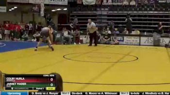 138 lbs Cons. Semi - Colby Hurla, Rossville vs Jarret Mader, Ellis