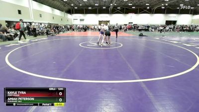 120C Cons. Semi - Amiah Peterson, Pleasant Hill vs Kayle Tyra, Fort Osage