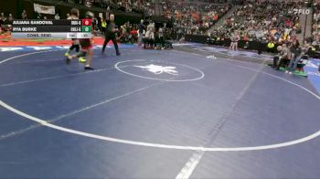 G145-5A Cons. Semi - Rya Burke, Central-GJ Girls vs Juliana Sandoval, Brighton Girls