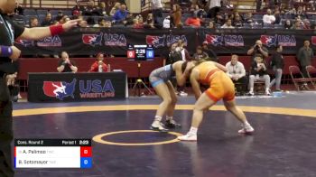 62 lbs Cons. Round 2 - Ashlee Palimoo, Tiger Wrestling Club vs Bridgette Sotomayor, Tiger Wrestling Club