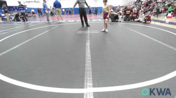 43-46 lbs Consi Of 8 #2 - Duke Friddle, Rough Riders vs Jaxx Garza, Dumas Wrestling Club