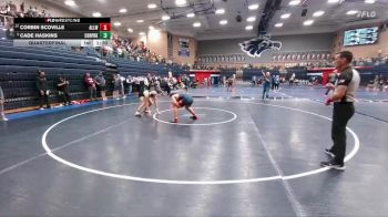 190 lbs Quarterfinal - Cade Haskins, Cedar Park vs Corbin Scoville, Allen White