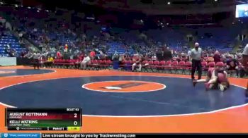 170 lbs Champ. Round 1 - August Rottmann, Highland vs Kelli Watkins, Lockport (Twp.)