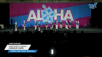 Lions Cheer Company - Jungle Cats [2025 L1 Youth - Novice - Restrictions 03/09/2025] 2025 Aloha Indy Showdown