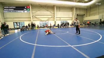 120 lbs Cons. Round 5 - Mitch Dodds, Panguitch vs Nixon Canfield, Bear River