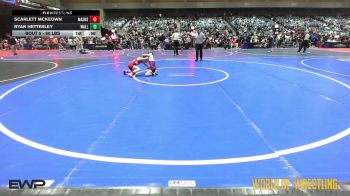 60 lbs Round Of 16 - Scarlett Mckeown, Mat Assassins vs Ryan Hetterley, Walla Walla Wrestling