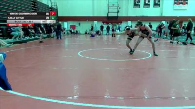 174 lbs Cons. Round 3 - Riley Jones, Umpqua Community College vs Kylan Guerra, Eastern Oregon University (OR)