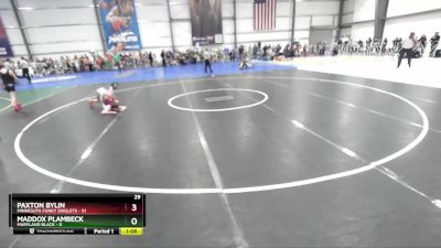 84 lbs Rd# 1 9:00am Friday - Paxton Bylin, Minnesota Funky Singlets vs Maddox Plambeck, Maryland BLACK