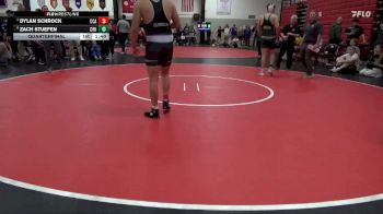 215 lbs Quarterfinal - Dylan Schrock, Clear Creek-Amana vs Zach Stuefen, CR Kennedy