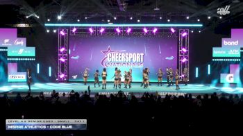 Inspire Athletics - Code Blue [2026 L4.2 Senior Coed - Small Day 1] 2026 CHEERSPORT National All Star Cheerleading Championship