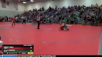 126 lbs Cons. Round 2 - Percy Odle, Brush vs Kyle Chaffin, Delta