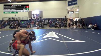 165 lbs Cons. Semi - Thomas Venezia, Unattached vs Preston Scharf, Cuesta College