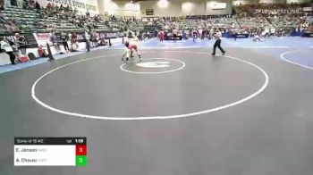 182 lbs Consi Of 16 #2 - Evan Jensen, Sweet Home vs Adrian Chavez, North Summit