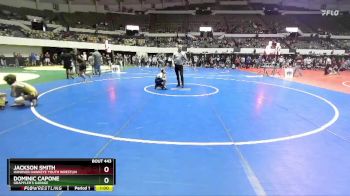 Rookie 6-8 95 Cons. Round 2 - Dominic Capone, Grappler`s Garage vs Jackson Smith, Hanover Hawkeye Youth Wrestlin