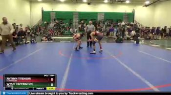 126 lbs Round 2 - Anthyn Titensor, Star Valley vs Wyatt Heffington, Powell