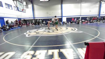 197 lbs Quarterfinal - Colton DeLeo, Southern Maine vs Carlos Barrios, Plymouth