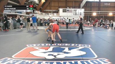 130 lbs Rr Rnd 1 - Cj Caines, Mat Assassins vs Wynn Pooler, The Hill School
