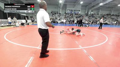 120 lbs Round Of 16 - Thomas Paterson, TNWC Silver Fox - HSB vs Chance Wuhr, Team Shutt Mutts - HSB