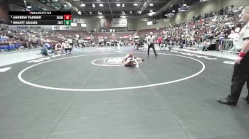 2A 144 lbs Champ. Round 1 - Whiatt Adams, Enterprise vs Andrew Farmer, South Summit