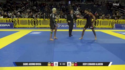 Kody Leonardo Alarcon vs Gadiel Adorno Rivera 2025 Pan IBJJF Jiu-Jitsu No-Gi Championship