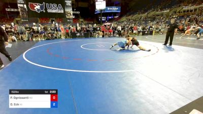 152 lbs Rnd Of 32 - Paul Ognissanti, Maryland vs Owen Eck, Kansas