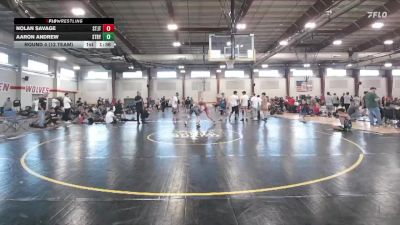 163 lbs Round 4 (12 Team) - Nolan Savage, Steller Trained Jet vs Aaron Andrew, Steller Trained Bly