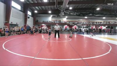 56 lbs Cross Bracket (8 Team) - Wes Arnold, Yale St vs Jack Sanders, Mat Assassins Gray