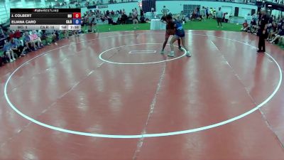 95 lbs J. Colbert, Missouri vs Eliana Caro, California Red