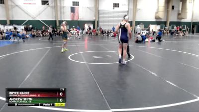 175 lbs Round 4 (16 Team) - Bryce Kinnie, Sedgwick County/Fleming vs Andrew Smith, Kearney Catholic