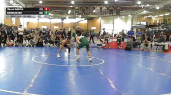 138 lbs Consi Of 8 #2 - Isaiah Garcia, Central vs Aidan Baker, Ponaganset