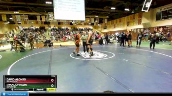 170 lbs Champ. Round 2 - David Alonso, Palm Desert vs Ryan Johnson, Esperanza