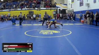 155 lbs Cons. Round 3 - Sarah Anderson, Batavia vs Kate Simmons, FINDLAY