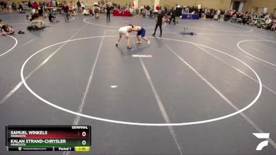 220 lbs Semifinal - Samuel Winkels, Minnesota vs Kalan Strand-Chrysler, Minnesota