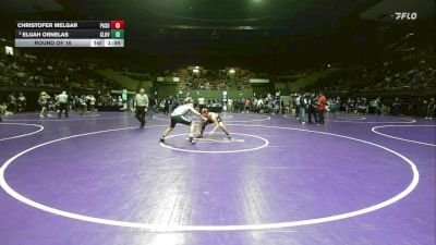 175 lbs Round Of 16 - Christofer Melgar, Paso Robles vs Elijah Ornelas, Clovis North
