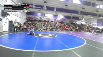 Boys 152 lbs Champ. Round 1 - Amir Jihad, Winters Boys vs Ivan Rico, Durham Boys