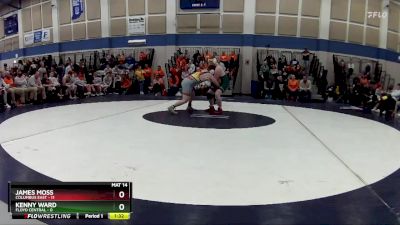 215 lbs Placement (16 Team) - Kenny Ward, Floyd Central vs James Moss, Columbus East