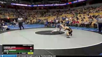 138 lbs Champ. Round 1 - Carson Hayes, Helias Catholic vs Adam Peregoy, Sullivan