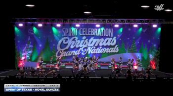 Spirit of Texas - Royal Gurlzz [2025 L4 Junior - Medium Day 2] 2025 Spirit Celebration Christmas Grand Nationals